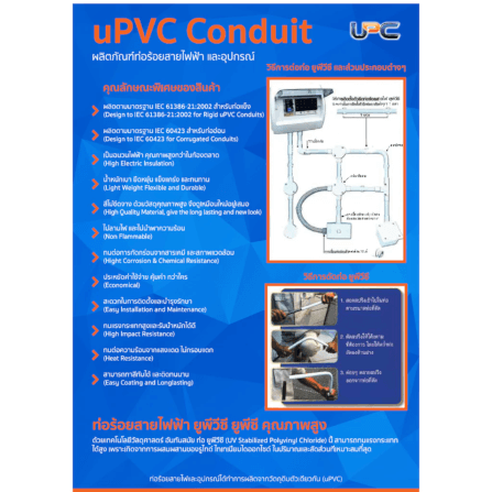 กล่องพักสายไฟทรงเหลี่ยม 6×6×2 นิ้ว UPC รุ่น US038 สีขาว สําหรับท่อร้อยสายไฟ ยูพีวีซี_2